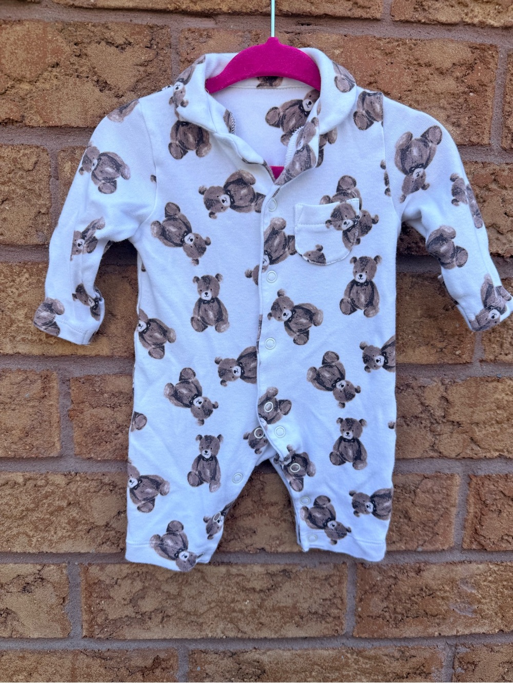 10/$25 • TU Teddy Bear Cotton Jumpsuit
